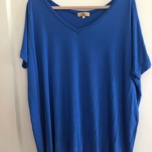 Royal Blue Piko Top.